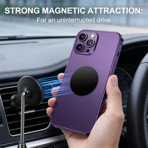 Sticker Metal Plates Replacement,phone magnet,Thin Metal Plate,pack of 4 — view 5