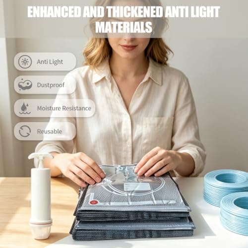 12Packs Filament Storage Bags with Pump 3D Printing Filament Vacuum Bags — view 6