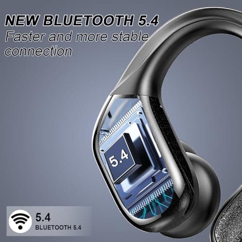 Rulefiss Wireless Earbuds Sport, 2026 75H Bluetooth 5.4 Headphones HD Sound — view 4