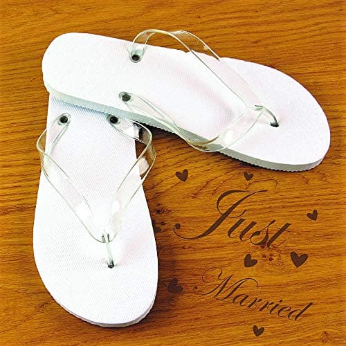 eBuyGB Unisex Adult's Pack of 15 Bulk Flip Flops in Mixed Sizes for Wedding Guests, Pack of 20 (15 Medium & 5 Large) — view 3