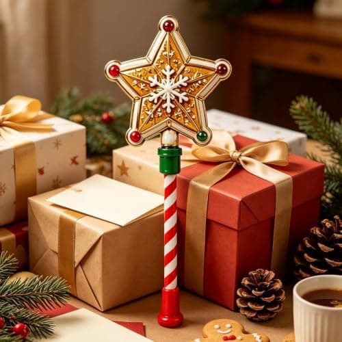 Snowman Card Holder Wand, Tap To Pay Payment Prop For Winter Holiday Cospla — view 4