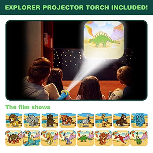 Cheerful Children Toys Kids Explorer Kit with Dinosaur Torch Projector — view 2