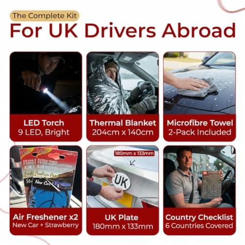 Europe Travel Driving Kit 2026, All in One European Driving Kit Essentials — view 6