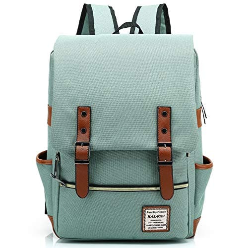 HASAGEI Backpack Vintage Unisex Rucksack Daypack Casual School Travel Laptop Tablet Bags