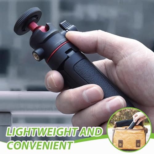 Compact Mini Tripod, Portable Travel Tripod 1/4 Inch Screw Extendable — view 5