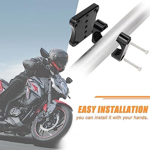 xitomer GPS Mount GPS Bracket Fit for CRF250L Rally / CRF300L Rally/Motorcycle Navigator Mount Grom MSX125 2013-2021 / SV650 99-12 16-21/ V-Strom 650 DL650 04-08 16-21 and so on — view 5