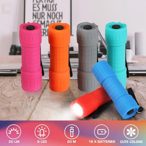 EverBrite 6-Pack Mini LED Torches with Batteries — view 2