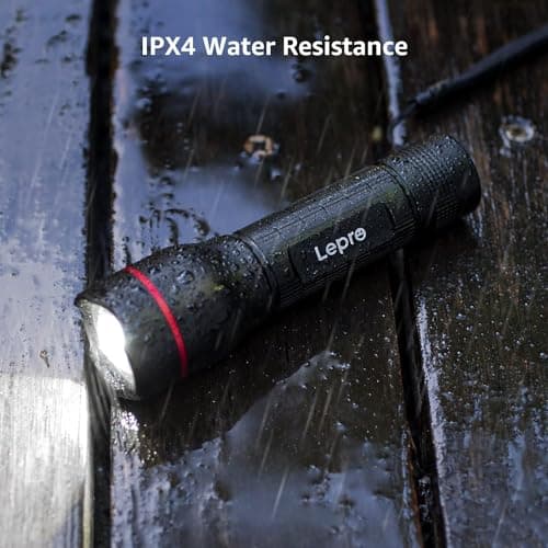 Lepro Camping Torch Battery Powered, Small Handheld Flashlight,Pocket Sized — view 5