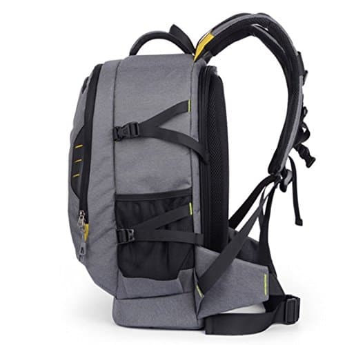 YUHAN Oxford Large Capacity Multi-function Waterproof Anti-shock SLR/DSLR Gadget Camera Bag Professional Gear Photography Travel Backpack Rucksack — view 4