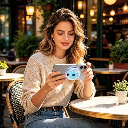 Magnetic Phone Cooler Fan Smartphone Cooling — view 3