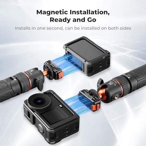 K&F CONCEPT Magnetic Adapter Mount For DJI Osmo Action 6/Osmo Nano, — view 3