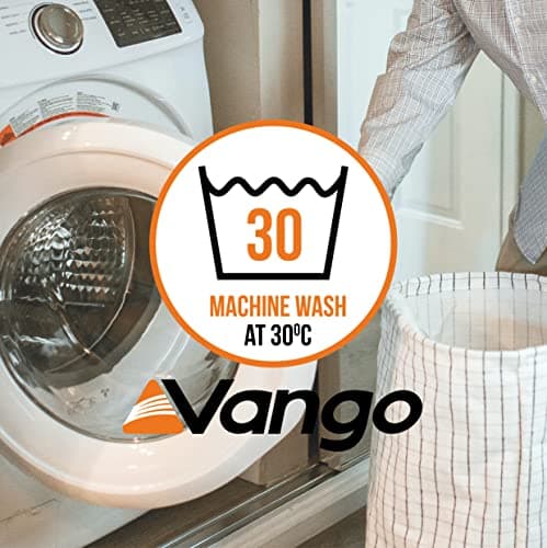 Vango Saturn 250 Single Sleeping Bag for Adults [Amazon Exclusive], 2 Season, Mummy Design Holds Insulation, Smaller Pack Size for Camping Trips, Festivals, Outdoors, Raspberry — view 6
