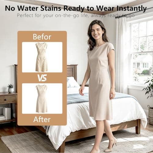 PKBD Vacuum Clothes Steamer Handheld for Clothes Portable Home&Travel,White — view 5