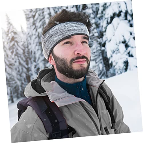 BELLIFFY 3pcs Winter Ear Muffs Headbands with Warmer Cover and Protective Fleece for Outdoor Exercise, Polyester Warmth Retention Headbands, Reusable Comfortable Winter Travel Accessories — view 4