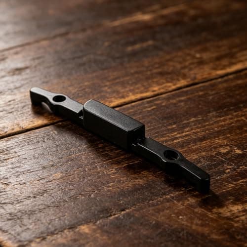 Repair Part Telescopic Handle Replacement Button Suitcase Black Plastic — view 5