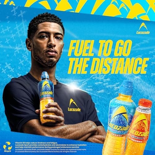 Lucozade Sport Orange Sports Drink, 4 x 500ml — view 5
