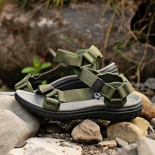 Lakeland Active Men's Stonethwaite Adjustable Outdoor Walking Trekking Sandals - Moss Green - 10 — view 3