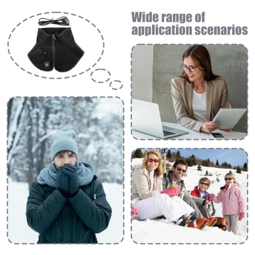 Heated Neck Warmer Heater with 3 Temperature Settings for Cold Weather — view 4