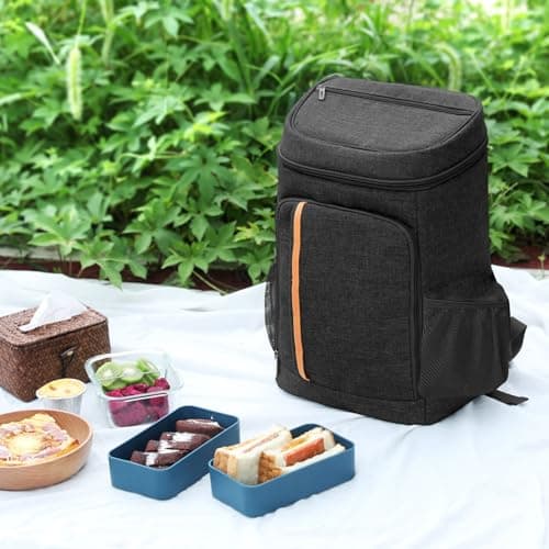 Backpack Cooler 25L Large Capacity Waterproof Portable Lightweight Backpack Coolers Insulated Leak Proof for Camping, Hiking, Picnic. — view 6