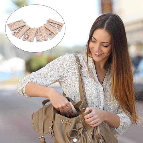 Businey Travel Jewellery Pouches,12pcs Small Jewellery Bag with Zipper, Jewellery Rolls for Travelling, Jewellery Organiser for Women Travel Business Trip — view 4