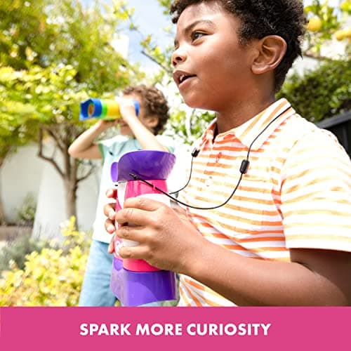 Learning Resources GeoSafari Jr. Kidnoculars Pink Binoculars For Toddlers & Kids, Gift for Toddlers Ages 3+, Childrens Binoculars, Outdoor Play, EYFS Outdoor Resources. — view 4