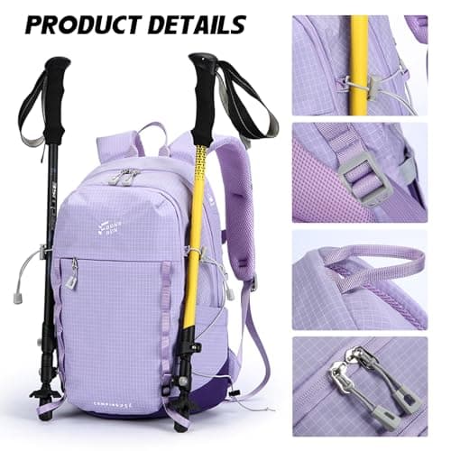 Eslcorri 25L Hiking Backpack Lightweight Outdoor Rucksack Men Women — view 3