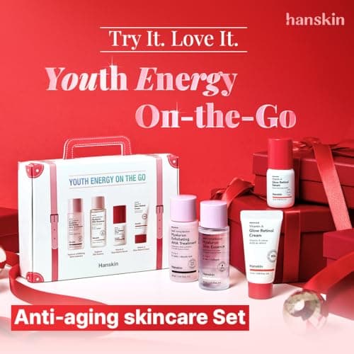 Hanskin - Youth Energy On the Go Kit 4 Pack Essential Anti-Ageing Skin Care Kit for Travel for Moisture and Revitalisation — view 2