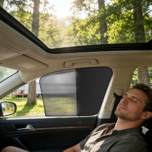 Sun Shade for Side Window Magnetic Heat Protection for — view 3