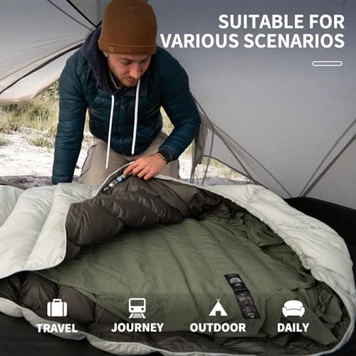 Naturehike Ultralight Sleeping Bag Liner Hut Sleeping Bag only 128g Travel Sheet with Small Pack Size Inner Sleeping Bag for Backpacking, Hostels, Huts Camping — view 6