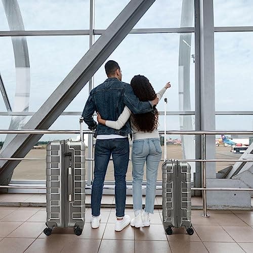 RMW Suitcase 2 Piece Cabin 20" Carry On Hand Luggage Hard Shell — view 6