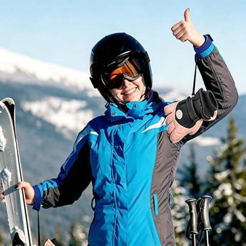 UMEGMBX 4PCS Ski Glove Leash, GloveLead, Adjustable Glove Leash Skiing, GloveLeashSki Convenient, Outdoor Sports Hanging Gloves Ski Sports Outdoor Accessories — view 4
