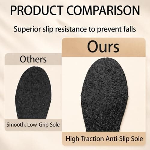 Nexoria Foldable Flat Shoes for Women, Foldable Ballet Flats for Purse, Portable Roll Up Shoes with Zipper Pocket, Stylish, Comfortable and Non-Slip, Portable for Weddings, Office, Travel, black, 8.5 — view 4