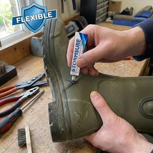 Stormsure Boot and Shoe Repair Kit - Strong, Durable and Flexible Repair to Soles and Uppers. Long Lasting and Easy-To-Use — view 3