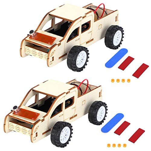 Chrees Voice Controlled Car Wood DIY Toy Kit, Scientific Experimental — view 5