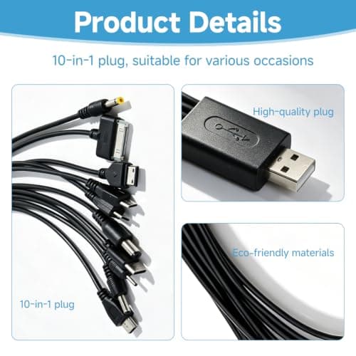 Guline 10-in-1 Universal Multi-Function USB Charger Cable — view 3