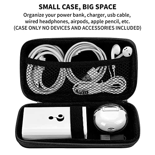 ACOCOBUY Power Bank Case Shockproof Hard EVA Carrying Case for Hard Drive — view 5