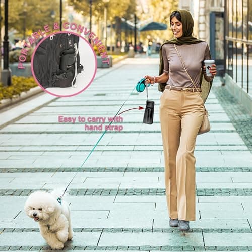Canareen Foldable Travel Dog Water Bottle for Dog Cat Outdoor(Black, 550ml) — view 5