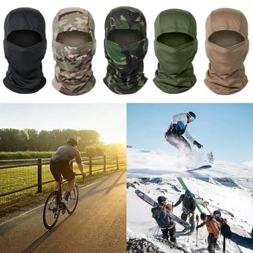 ZYWQ Ski Mask Balaclava Shiesty, Motorcycle Football Windproof UV Protector Cooling for Men/Women — view 5