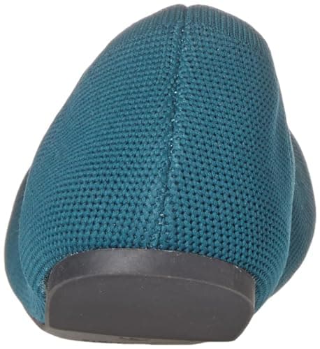 Amazon Essentials Women's Knit Ballet Flat, Dark Turquoise, 6 UK Wide — view 3