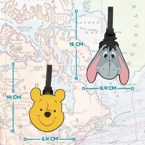 Disney Winnie The Pooh 2 Piece Luggage Tag Set VT700915L — view 5