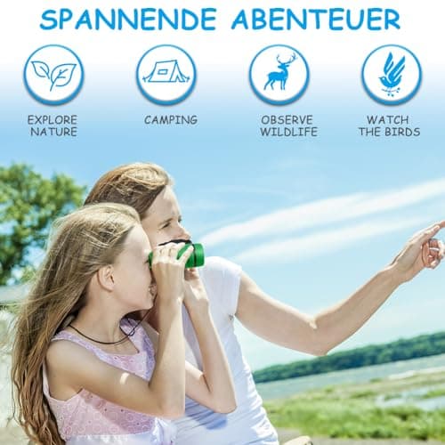 OSDUE Kids Telescope - 4x30 High Resolution Binoculars for Kids' Educational Learning and Outdoor Sports Play, Gifts for Age 3-12 Boys and Girls — view 4
