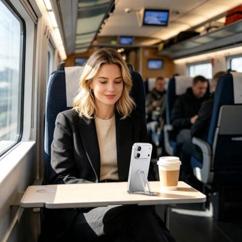 Adjustable Phone Mount | Portable Design | Stand For Kitchen — view 6