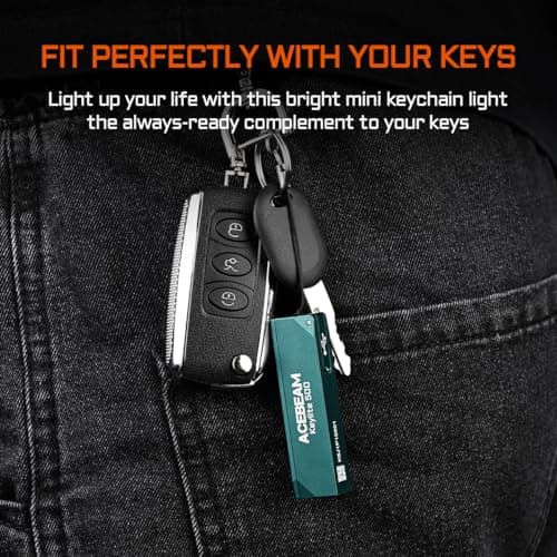 ACEBEAM Keylite 500 High Lumens Keychain Light Rechargeable — view 5