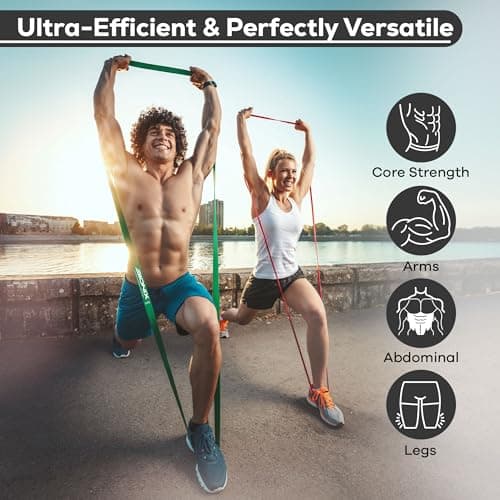 Bionix Pull Up Band, Resistance Bands Set Exercise Bands Calisthenics - 3PC — view 4