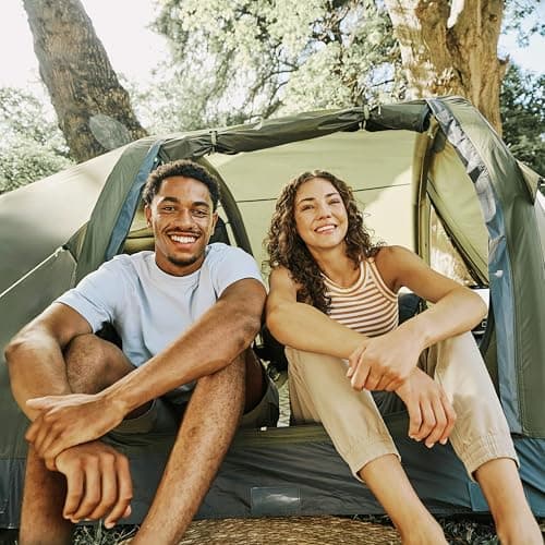 Eurohike Sendero AIR 4L Inflatable 4 Man Tent with Spacious Living Area, Easy to Pitch in 5 Minutes, 4 Person, Lightweight Tunnel Design, Ideal for Family Camping Trips & Festivals, 3000mm HH — view 4