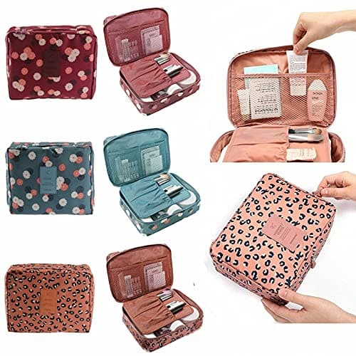 10 х Expandable Travel Hanging Wash Bag Toiletry Organizer Make Up (10pcs)