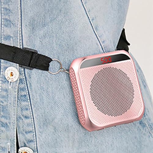 S17 Wireless Voice Amplifier with LED Display, Rose Gold — view 4