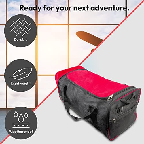 iN Suitcase Large - Foldable Wheeled Holdall - Travel Bag with Wheels — view 5
