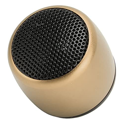 ZJchao Ewa A106 with Mini Bluetooth Speaker Heavy Subwoofer Wireless Portable Speaker for Phone Tablet PC USB Rechargeable Aluminum Alloy Design (Gold)