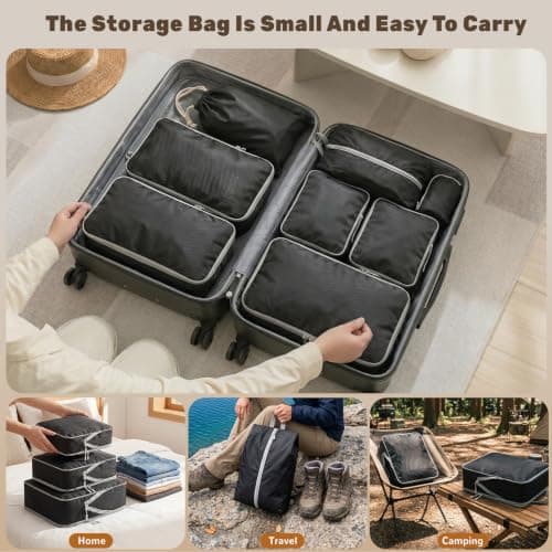 Dayacoco Packing Cubes Compression Set — view 5